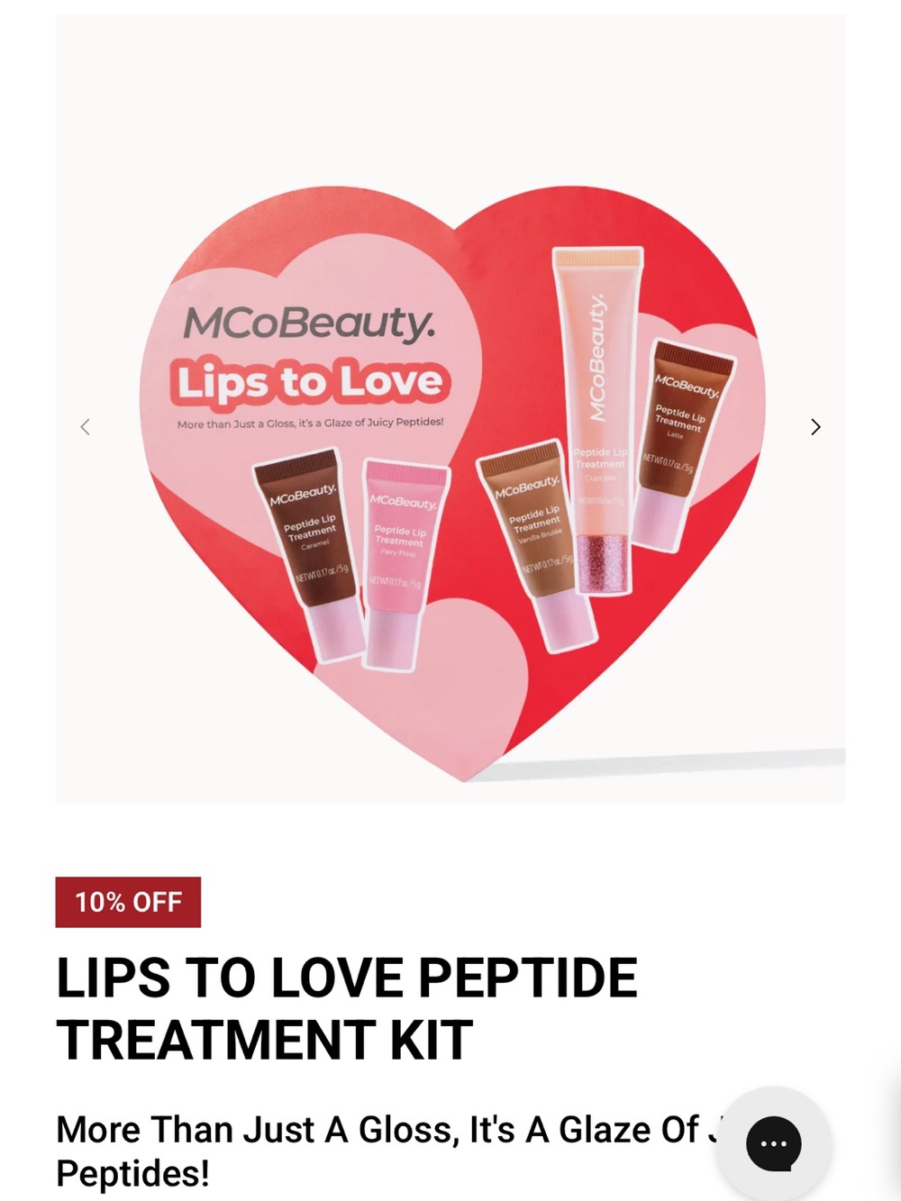 Lips to Love Peptide Lip Treatment Kit - Pink & Red Shades
